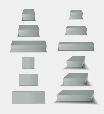 izole edilmiş Gri Kutu Yapılandırma EPS Vektörü EPS Vektörü