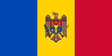 Moldova bayrağı çizimi. Moldova bayrağı. Pankart