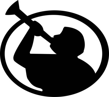 Angel Moroni (Mormonizmin popüler bir sembolü). Dini sembol. Görüntü