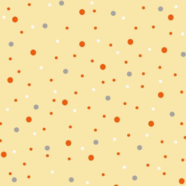 Turuncu ve pastel sırtüstü basit geometrik tekrarlanan desen