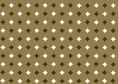 İç dekorasyon, tekstil tasarımı ve ambalaj için kahverengi zemin üzerinde elmaslar olan kusursuz geometrik desen. Görüntü