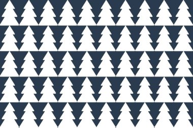 Alternatif renklerle Geometrik Çam Ağacı Şekilleri. Xmas deseni. Görüntü