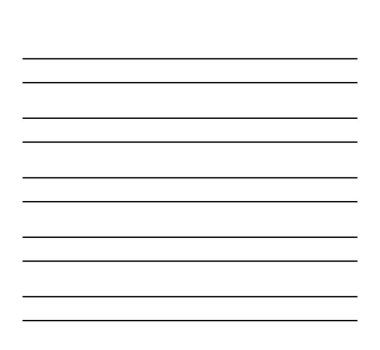 Yazma, Notlar ve Tasarım Elementleri için Minimalist Çizgili Kağıt Şablonu