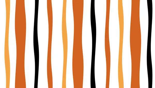 Modern Tekstil Tasarımı için Dünya Tonlarında Dalgalı Çizgiler Deseni