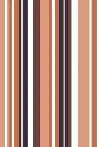 Dünya Tonları ve Tekstil veya Duvar Kağıdı Tasarımı Karşıtlıklarında Modern Kusursuz Dikey Çizgili Desen