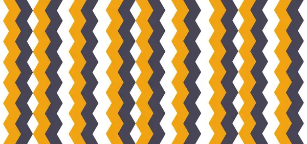 Modern Tekstil ve Duvar Kağıdı Tasarımı için Sarı, Gri ve Beyaz Zigzag Çizgileri ile Geometrik Kusursuz Sembol Deseni
