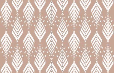 Etnik konseptte bir model. Bu etnik yapıda geometrik şekiller var. Hint tarzı gibi görünüyor. Bu etnik tasarım tekstil endüstrisi, moda endüstrisi ve ayrıca ev dekorasyonu için uygun.