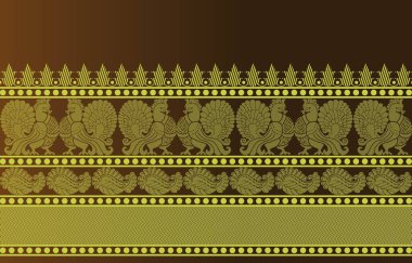 güzel grafik sari tasarımı ve bu sari tasarımı Hint stili ki bu tekstil moda endüstrisi için ve duvar kağıdı arkaplanı olarak kullanılabilir ve web sitesi bg bu stil Hindistan kökenlidir 