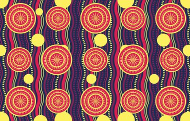 beautiful African ethnic graphic which is in Africa style and gives tribal vibe this colorful wallpaper can be wallpaper background backdrop and for textile industry fabric print and home decoration clipart