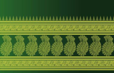 güzel grafik sari tasarımı ve bu sari tasarımı Hint stili ki bu tekstil moda endüstrisi için ve duvar kağıdı arkaplanı olarak kullanılabilir ve web sitesi bg bu stil Hindistan kökenlidir