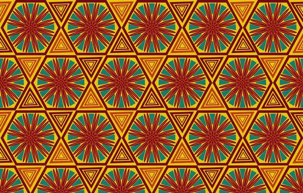 Afrika tarzında olan ve kabileye bu renkli duvar kağıdını veren güzel Afrika etnik grafiği duvar kağıdı arka planı ve tekstil endüstrisi kumaş baskısı ve ev dekorasyonu için kullanılabilir.