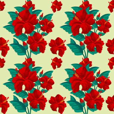 beautiful elegant floral pattern which many kinds of flowers in this floral print you can use as wallpaper background and backdrop and there are beautiful nice leaves and branches in it clipart