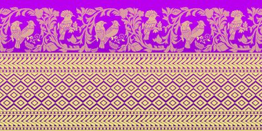 güzel grafik sari tasarımı ve bu sari tasarımı Hint stili ki bu tekstil moda endüstrisi için ve duvar kağıdı arkaplanı olarak kullanılabilir ve web sitesi bg bu stil Hindistan kökenlidir 