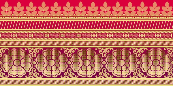 güzel grafik sari tasarımı ve bu sari tasarımı Hint stili ki bu tekstil moda endüstrisi için ve duvar kağıdı arkaplanı olarak kullanılabilir ve web sitesi bg bu stil Hindistan kökenlidir 