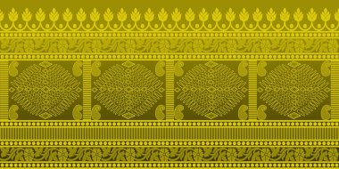 güzel grafik sari tasarımı ve bu sari tasarımı Hint stili ki bu tekstil moda endüstrisi için ve duvar kağıdı arkaplanı olarak kullanılabilir ve web sitesi bg bu stil Hindistan kökenlidir