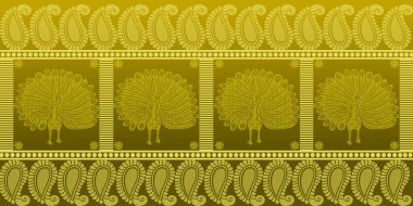 güzel grafik sari tasarımı ve bu sari tasarımı Hint stili ki bu tekstil moda endüstrisi için ve duvar kağıdı arkaplanı olarak kullanılabilir ve web sitesi bg bu stil Hindistan kökenlidir 