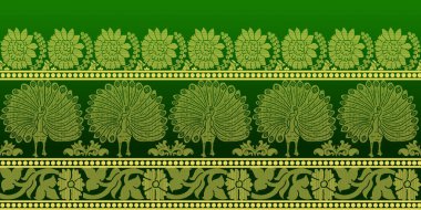 güzel grafik sari tasarımı ve bu sari tasarımı Hint stili ki bu tekstil moda endüstrisi için ve duvar kağıdı arkaplanı olarak kullanılabilir ve web sitesi bg bu stil Hindistan kökenlidir 