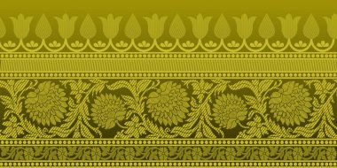 güzel grafik sari tasarımı ve bu sari tasarımı Hint stili ki bu tekstil moda endüstrisi için ve duvar kağıdı arkaplanı olarak kullanılabilir ve web sitesi bg bu stil Hindistan kökenlidir 