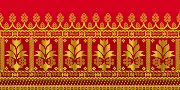 güzel grafik sari tasarımı ve bu sari tasarımı Hint stili ki bu tekstil moda endüstrisi için ve duvar kağıdı arkaplanı olarak kullanılabilir ve web sitesi bg bu stil Hindistan kökenlidir 