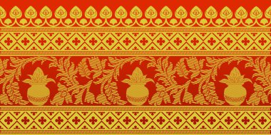 güzel grafik sari tasarımı ve bu sari tasarımı Hint stili ki bu tekstil moda endüstrisi için ve duvar kağıdı arkaplanı olarak kullanılabilir ve web sitesi bg bu stil Hindistan kökenlidir