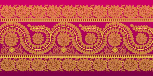 güzel grafik sari tasarımı ve bu sari tasarımı Hint stili ki bu tekstil moda endüstrisi için ve duvar kağıdı arkaplanı olarak kullanılabilir ve web sitesi bg bu stil Hindistan kökenlidir