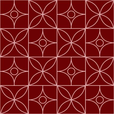 Fas 'taki sembol şebekesinden esinlenen Fas dikişsiz desen. Bu geometrik Fas deseni herhangi bir üründe kullanılabilir ve ayrıca kumaş için duvar kağıdı arka planı ve dokusu da olabilir. 