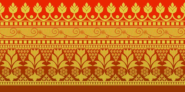 güzel grafik sari tasarımı ve bu sari tasarımı Hint stili ki bu tekstil moda endüstrisi için ve duvar kağıdı arkaplanı olarak kullanılabilir ve web sitesi bg bu stil Hindistan kökenlidir