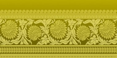 güzel grafik sari tasarımı ve bu sari tasarımı Hint stili ki bu tekstil moda endüstrisi için ve duvar kağıdı arkaplanı olarak kullanılabilir ve web sitesi bg bu stil Hindistan kökenlidir 