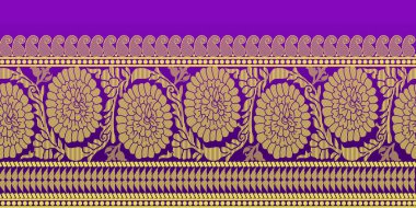 güzel grafik sari tasarımı ve bu sari tasarımı Hint stili ki bu tekstil moda endüstrisi için ve duvar kağıdı arkaplanı olarak kullanılabilir ve web sitesi bg bu stil Hindistan kökenlidir 