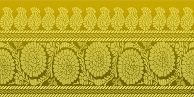 güzel grafik sari tasarımı ve bu sari tasarımı Hint stili ki bu tekstil moda endüstrisi için ve duvar kağıdı arkaplanı olarak kullanılabilir ve web sitesi bg bu stil Hindistan kökenlidir 