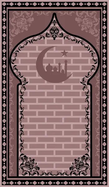 Müslüman dua halısının güzel tasarımı. Bu İslam halısı Allah 'a ilahi okumak için ve bu Müslüman halısını Türkiye' deki Suudi Arabistan Malezya Mısır Makası 'nda namaz kılmak için kullanabilirsiniz.