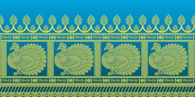 güzel grafik sari tasarımı ve bu sari tasarımı Hint stili ki bu tekstil moda endüstrisi için ve duvar kağıdı arkaplanı olarak kullanılabilir ve web sitesi bg bu stil Hindistan kökenlidir 