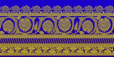 güzel grafik sari tasarımı ve bu sari tasarımı Hint stili ki bu tekstil moda endüstrisi için ve duvar kağıdı arkaplanı olarak kullanılabilir ve web sitesi bg bu stil Hindistan kökenlidir 