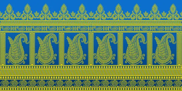 güzel grafik sari tasarımı ve bu sari tasarımı Hint stili ki bu tekstil moda endüstrisi için ve duvar kağıdı arkaplanı olarak kullanılabilir ve web sitesi bg bu stil Hindistan kökenlidir 