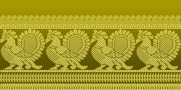 güzel grafik sari tasarımı ve bu sari tasarımı Hint stili ki bu tekstil moda endüstrisi için ve duvar kağıdı arkaplanı olarak kullanılabilir ve web sitesi bg bu stil Hindistan kökenlidir 