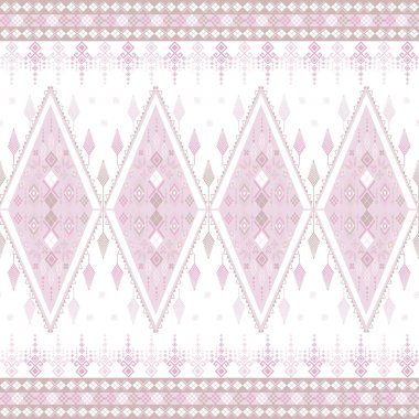 Yerli Amerikan havası veren ve tekstil endüstrisi için uygun olan kabile tarzında etnik geometrik desen tasarımı aynı zamanda güzel yerli Hint titreşim dokusu verir.