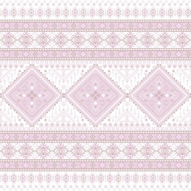 Yerli Amerikan havası veren ve tekstil endüstrisi için uygun olan kabile tarzında etnik geometrik desen tasarımı aynı zamanda güzel yerli Hint titreşim dokusu verir.