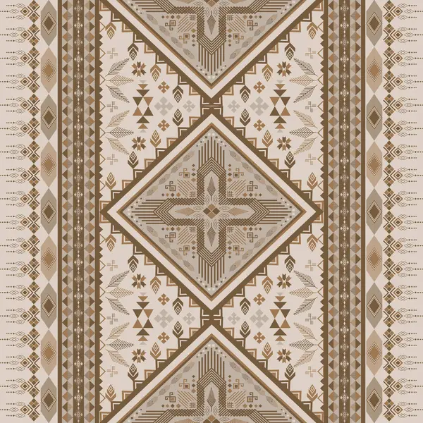 Yerli Amerikan havası veren ve tekstil endüstrisi için uygun olan kabile tarzında etnik geometrik desen tasarımı aynı zamanda güzel yerli Hint titreşim dokusu verir.