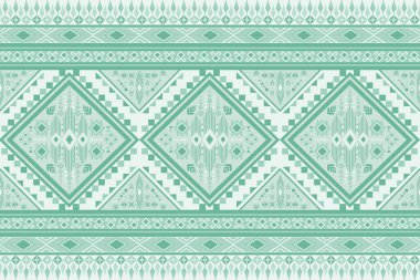 Yerli Amerikan havası veren ve tekstil endüstrisi için uygun olan kabile tarzında etnik geometrik desen tasarımı aynı zamanda güzel yerli Hint titreşim dokusu verir.