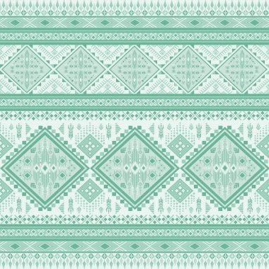 Yerli Amerikan havası veren ve tekstil endüstrisi için uygun olan kabile tarzında etnik geometrik desen tasarımı aynı zamanda güzel yerli Hint titreşim dokusu verir.