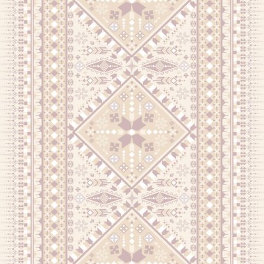 Yerli Amerikan havası veren ve tekstil endüstrisi için uygun olan kabile tarzında etnik geometrik desen tasarımı aynı zamanda güzel yerli Hint titreşim dokusu verir.