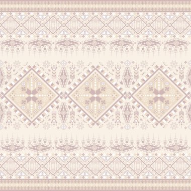 Yerli Amerikan havası veren ve tekstil endüstrisi için uygun olan kabile tarzında etnik geometrik desen tasarımı aynı zamanda güzel yerli Hint titreşim dokusu verir.