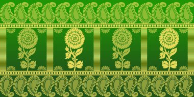 güzel grafik sari tasarımı ve bu sari tasarımı Hint stili ki bu tekstil moda endüstrisi için ve duvar kağıdı arkaplanı olarak kullanılabilir ve web sitesi bg bu stil Hindistan kökenlidir 