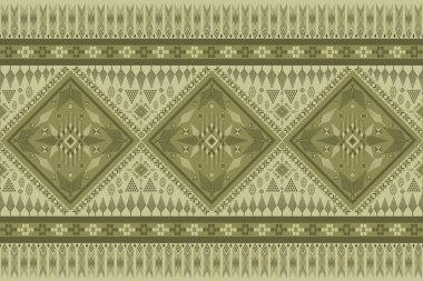 Yerli Amerikan havası veren ve tekstil endüstrisi için uygun olan kabile tarzında etnik geometrik desen tasarımı aynı zamanda güzel yerli Hint titreşim dokusu verir.