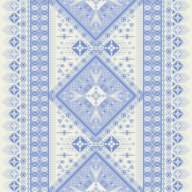 Yerli Amerikan havası veren ve tekstil endüstrisi için uygun olan kabile tarzında etnik geometrik desen tasarımı aynı zamanda güzel yerli Hint titreşim dokusu verir.