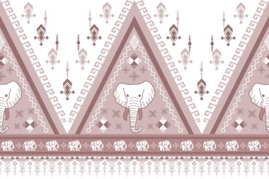 Asya tarzında popüler fil deseni bu fil grafiği Tayland 'da, Hindistan' da ve Güney Doğu Asya 'da modadır ve bu fil ve bebek fil tekstil endüstrisi ve herhangi bir paket için kullanılabilir. 