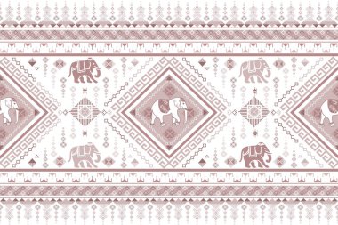 Asya tarzında popüler fil deseni bu fil grafiği Tayland 'da, Hindistan' da ve Güney Doğu Asya 'da modadır ve bu fil ve bebek fil tekstil endüstrisi ve herhangi bir paket için kullanılabilir. 