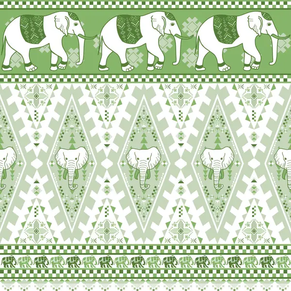 Asya tarzında popüler fil deseni bu fil grafiği Tayland 'da, Hindistan' da ve Güney Doğu Asya 'da modadır ve bu fil ve bebek fil tekstil endüstrisi ve herhangi bir paket için kullanılabilir. 