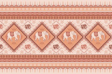 Asya tarzında popüler fil deseni bu fil grafiği Tayland 'da, Hindistan' da ve Güney Doğu Asya 'da modadır ve bu fil ve bebek fil tekstil endüstrisi ve herhangi bir paket için kullanılabilir.