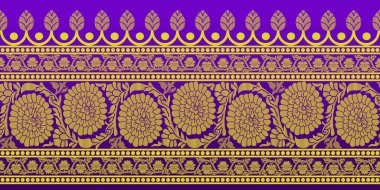 güzel grafik sari tasarımı ve bu sari tasarımı Hint stili ki bu tekstil moda endüstrisi için ve duvar kağıdı arkaplanı olarak kullanılabilir ve web sitesi bg bu stil Hindistan kökenlidir